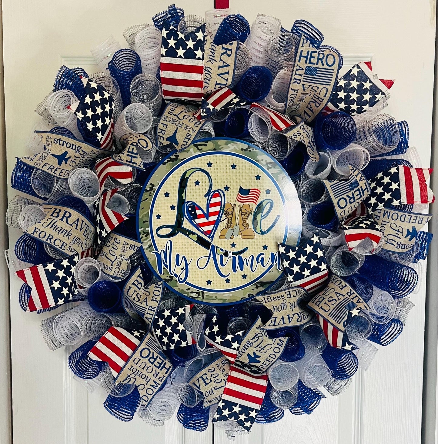 Air Force Airman military wreath