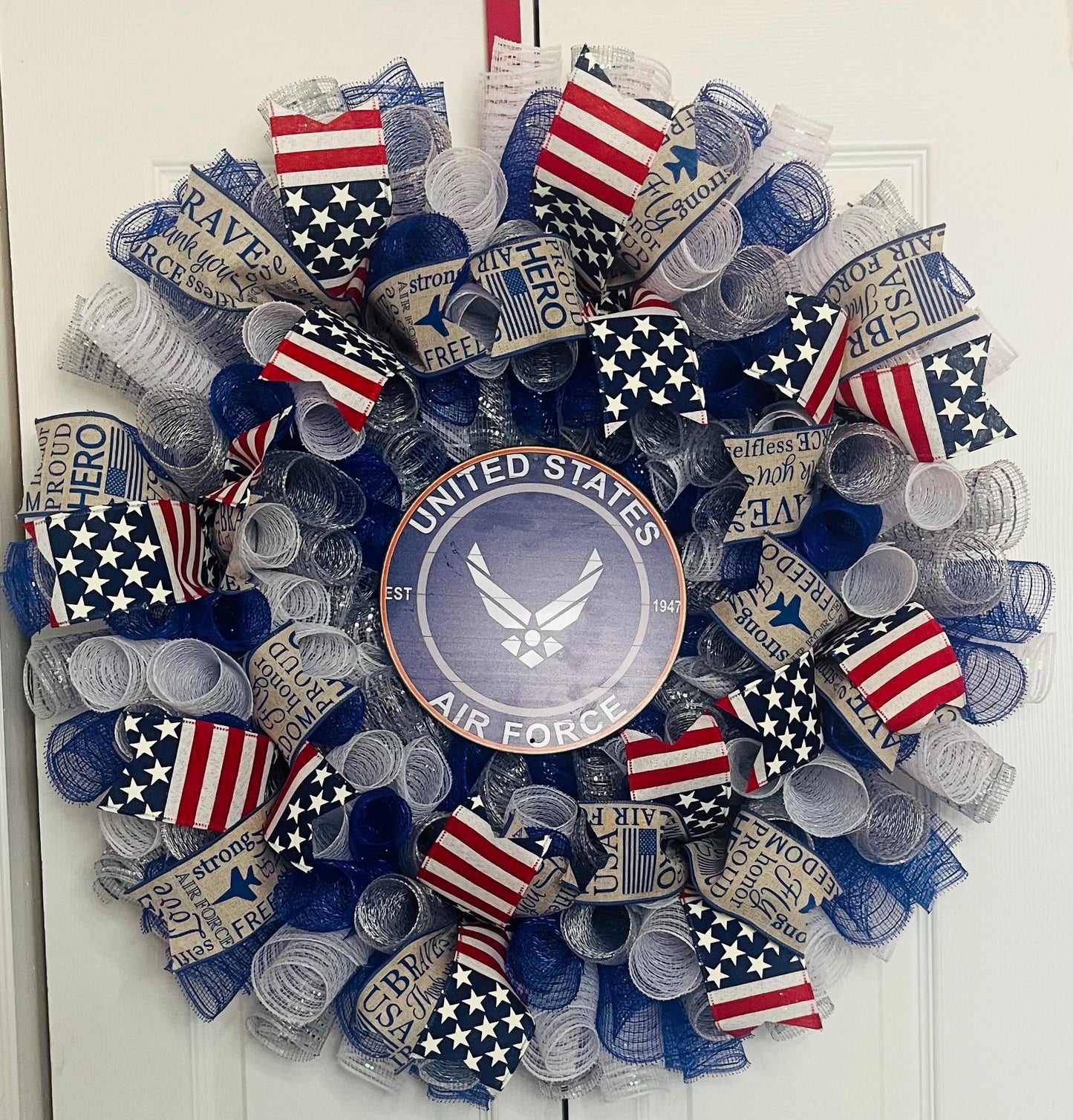 Air Force military wreath