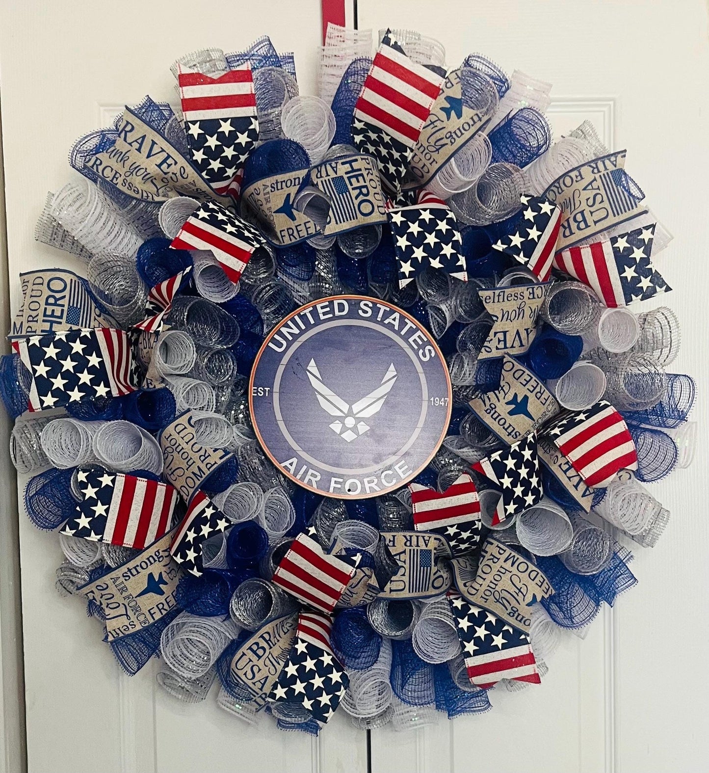 Air Force military wreath