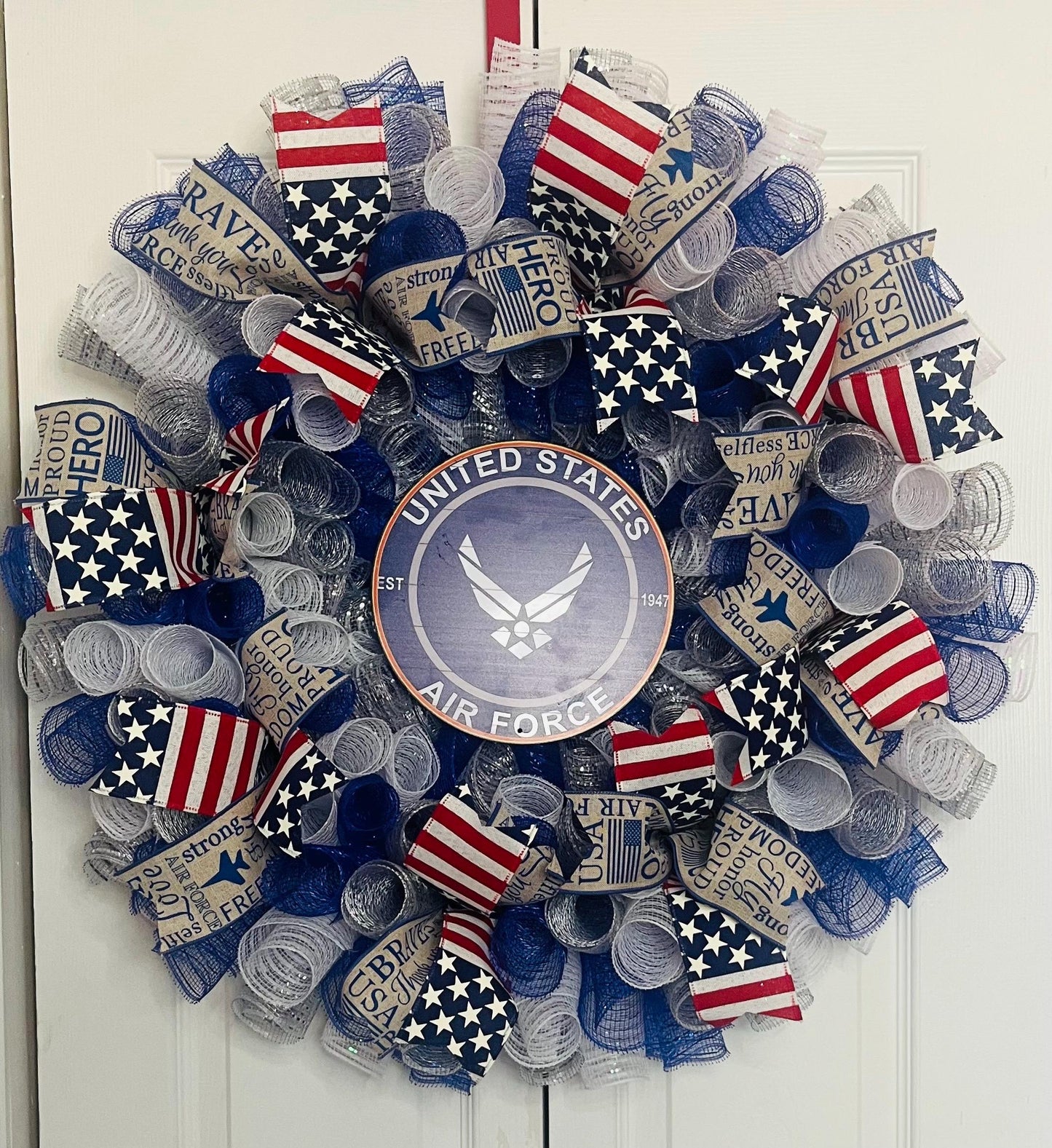 Air Force military wreath