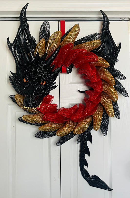 Dragon wreath