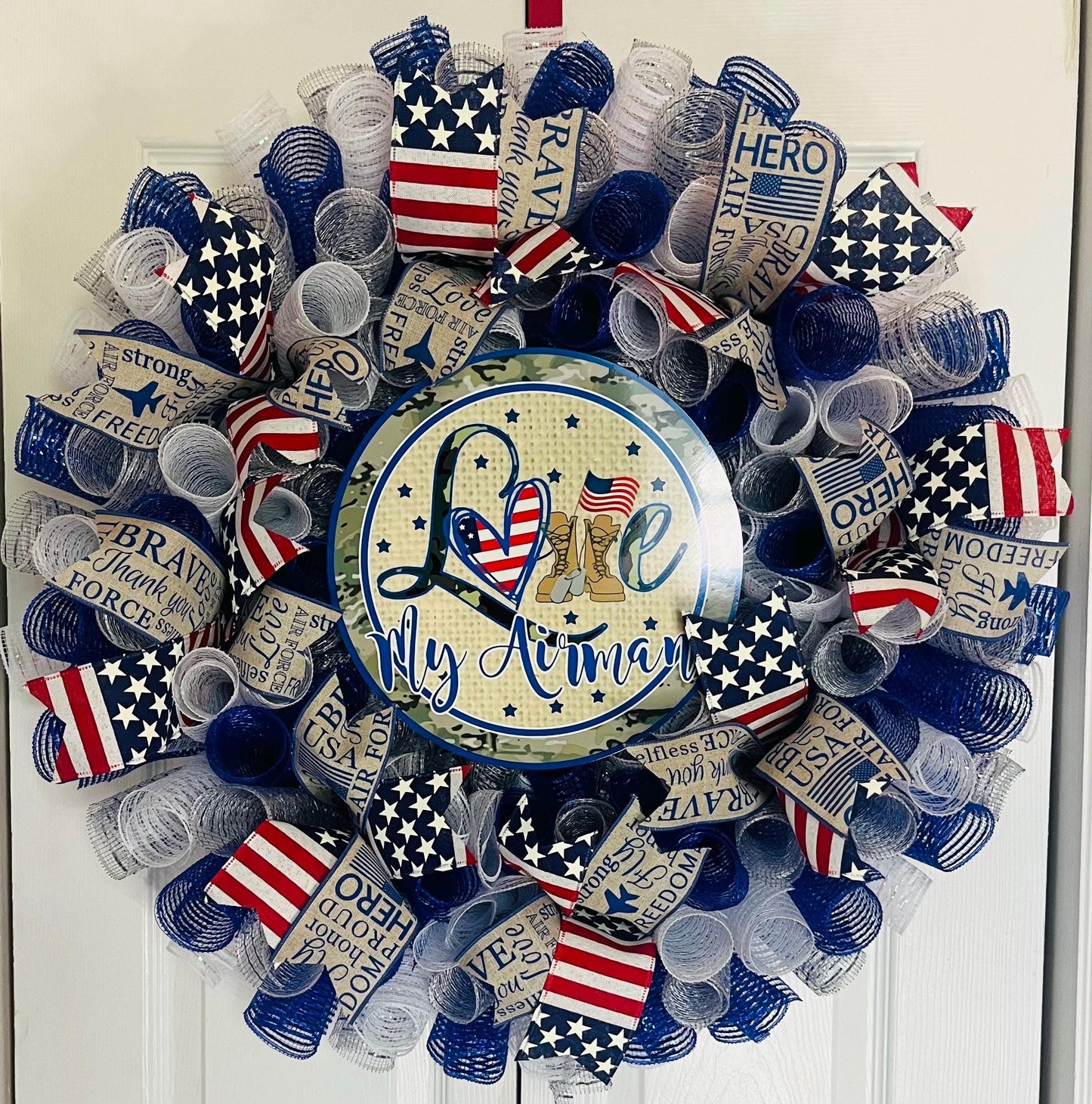 Air Force Airman military wreath